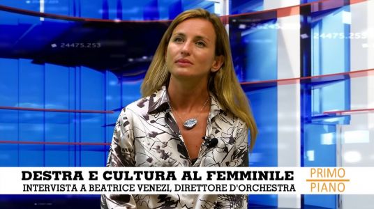 Beatrice Venezi a Telenord: "Elodie femminista contraddittoria, nel mio mondo ai direttori donna chiedono il frac"