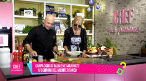 La ricetta di oggi: carpaccio di salmone marinato ai sentori del Mediterraneo