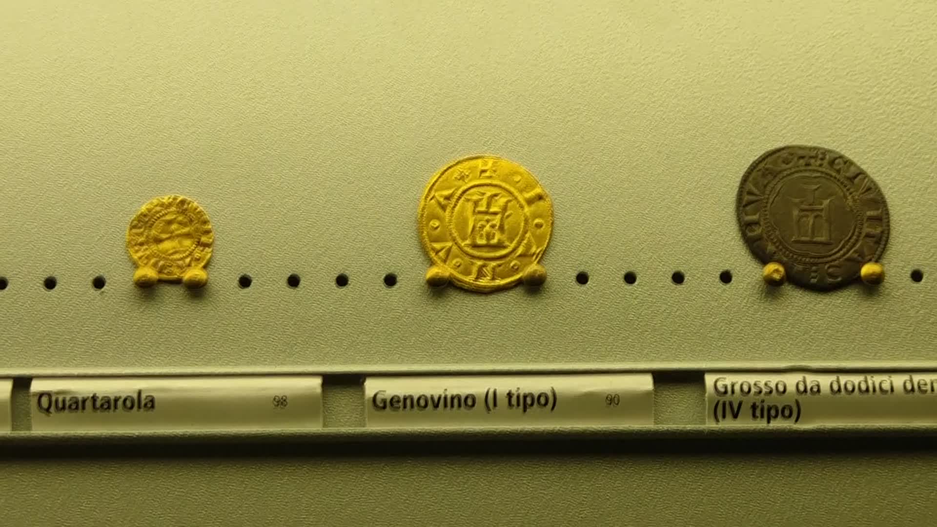 Cultura a Genova, Bper Banca apre le porte del caveau monumentale: fra le monete antiche anche il "Genovino" d'oro