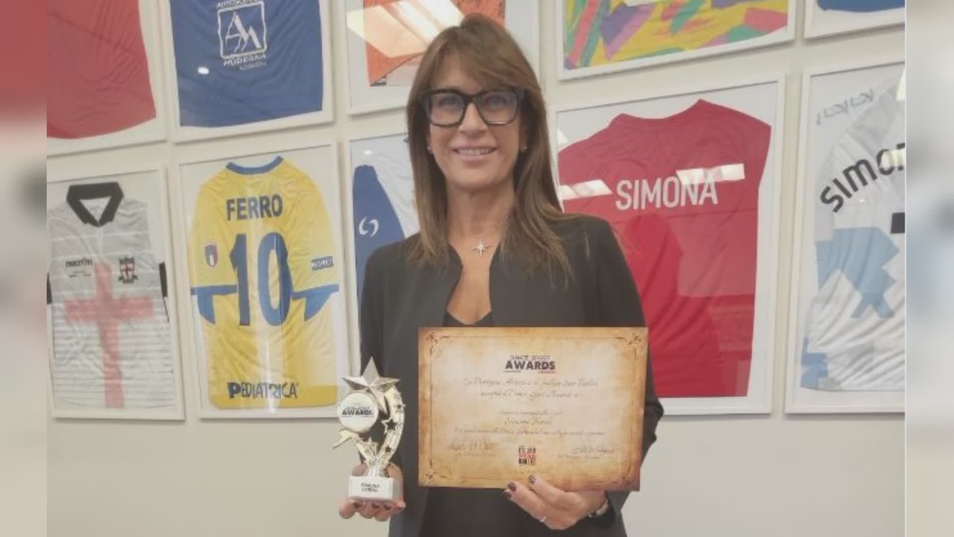 La Spezia: l'assessore regionale Simona Ferro vince il premio "Dance Sport Awards"