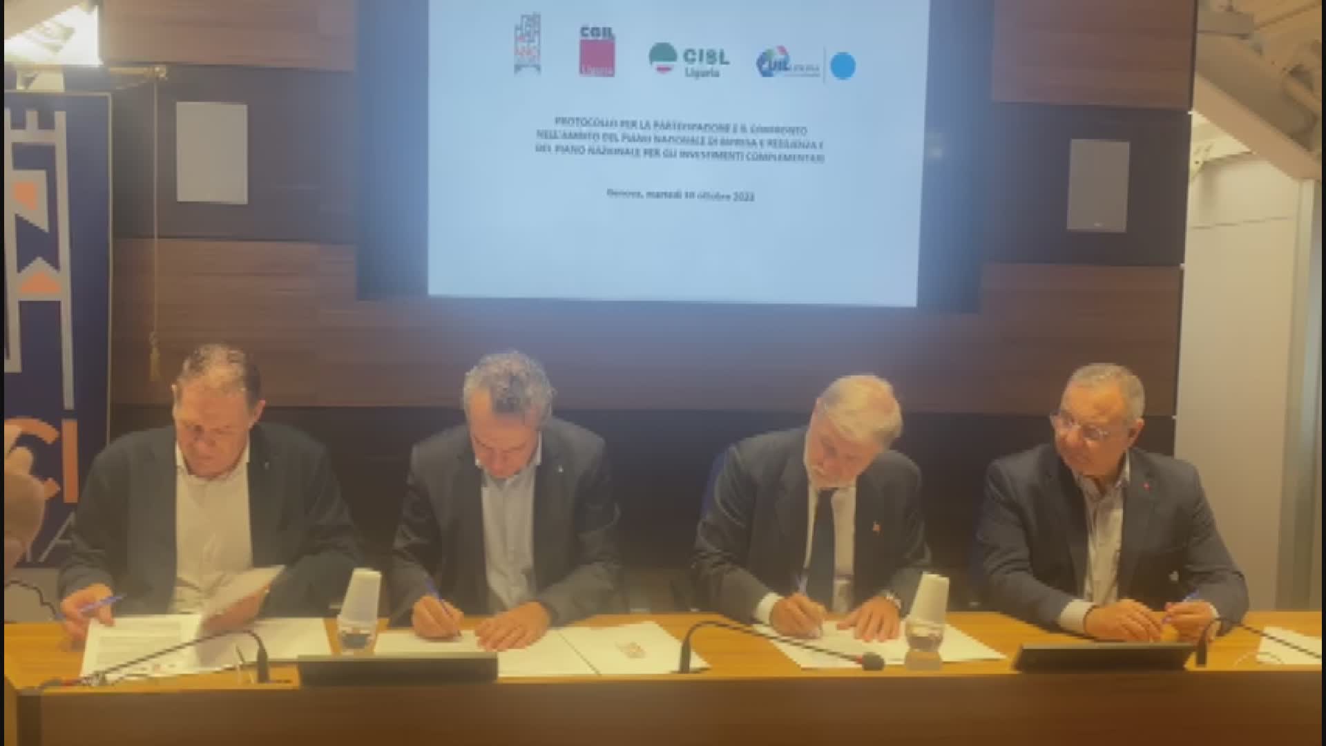 Liguria, digitalizzazione e sviluppo sostenibile: via libera al protocollo Anci-Cgil, Cisl e Uil