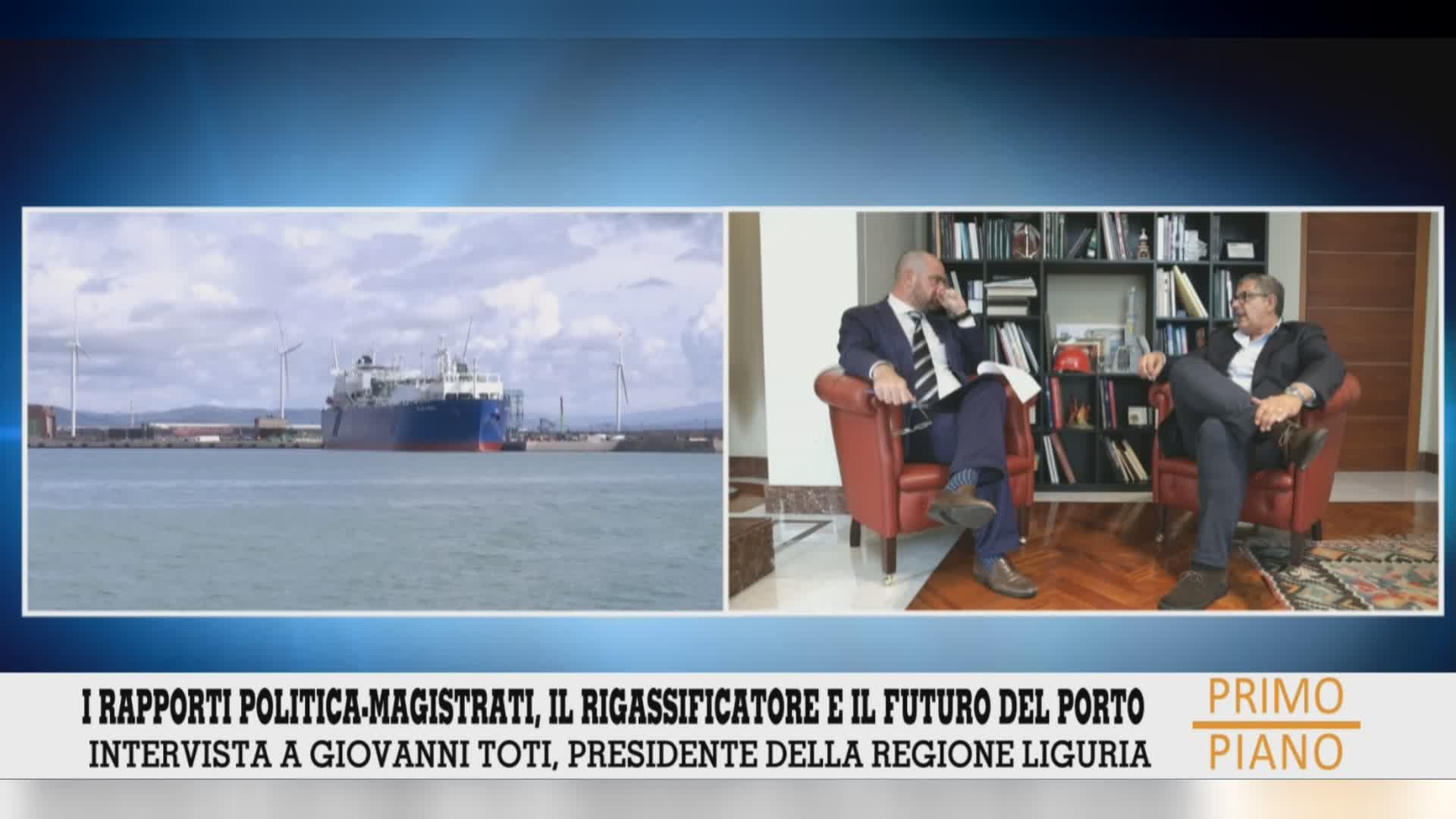 Toti a Telenord: "Rigassificatore necessario, no a polemiche strumentali"