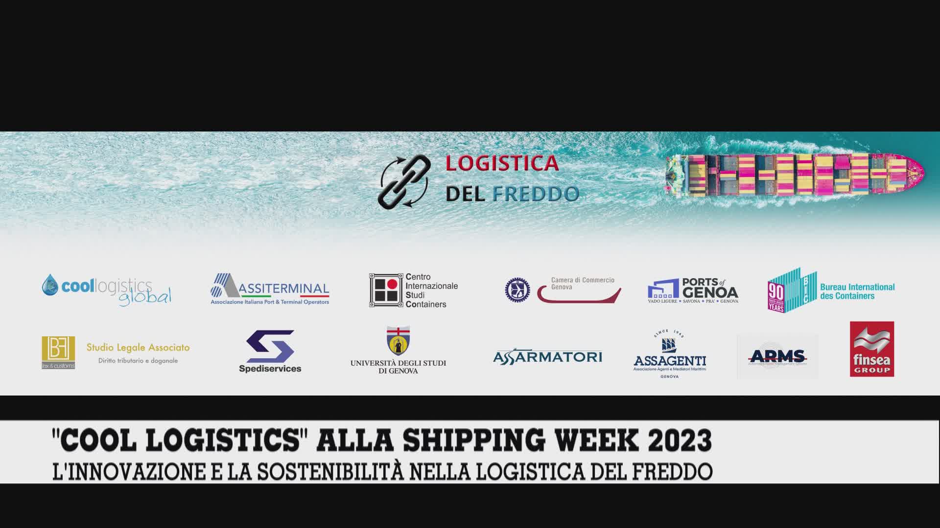 "Cool Logistics" alla Shipping Week 2023 - terza puntata
