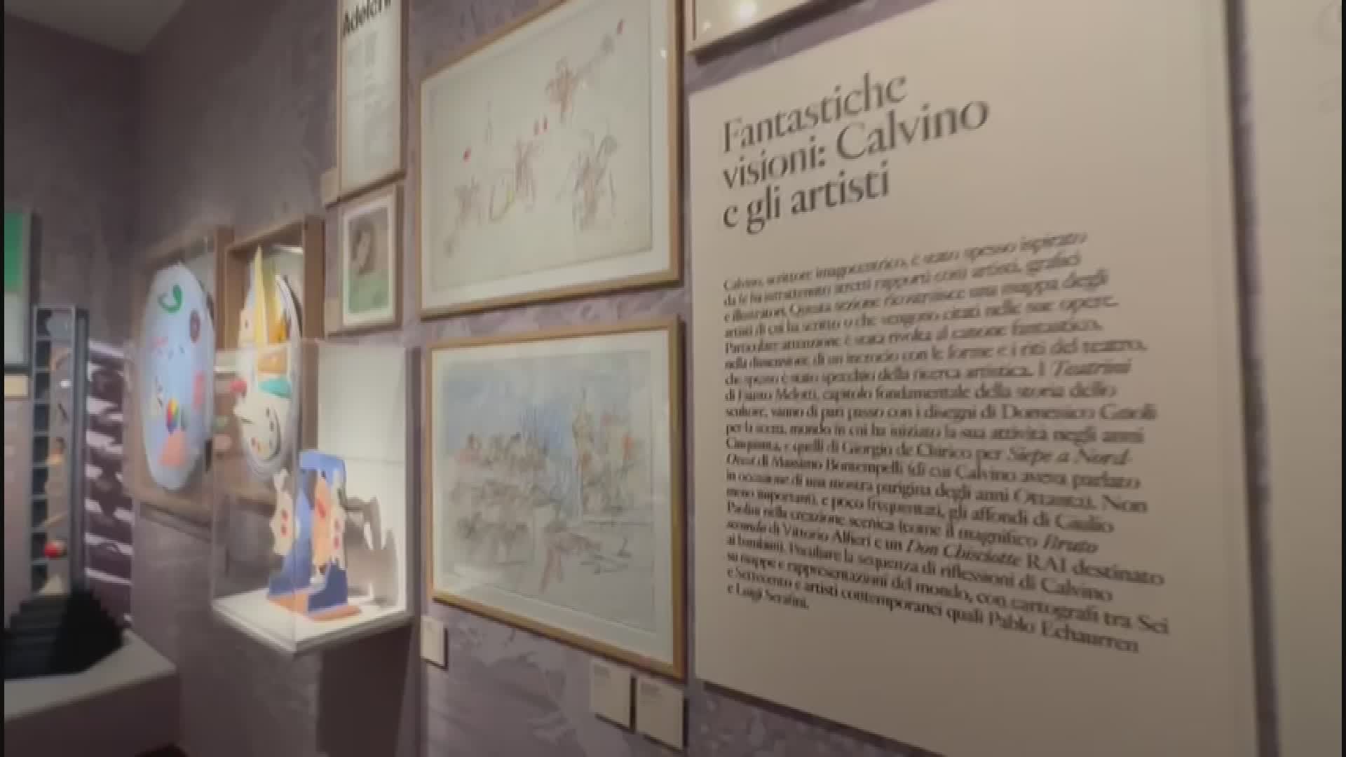 Genova, a Palazzo Ducale inaugurata la mostra "Calvino Cantafavole" dal 15 ottobre al 7 aprile