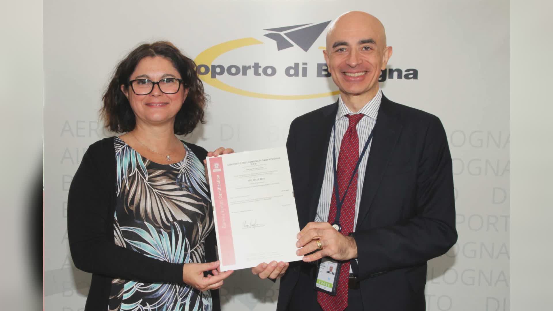 Aeroporto Marconi di Bologna riceve da Bureau Veritas l'attestazione Iso 30415 sulla diversità e inclusione