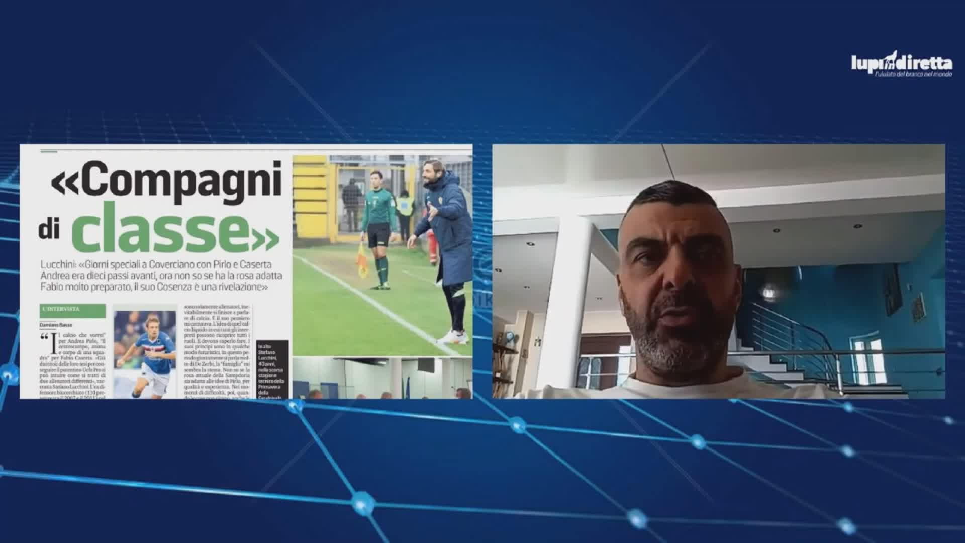 Sampdoria-Cosenza, il doppio ex Miceli: "Pirlo sta faticando, ma in campo scendono i calciatori"