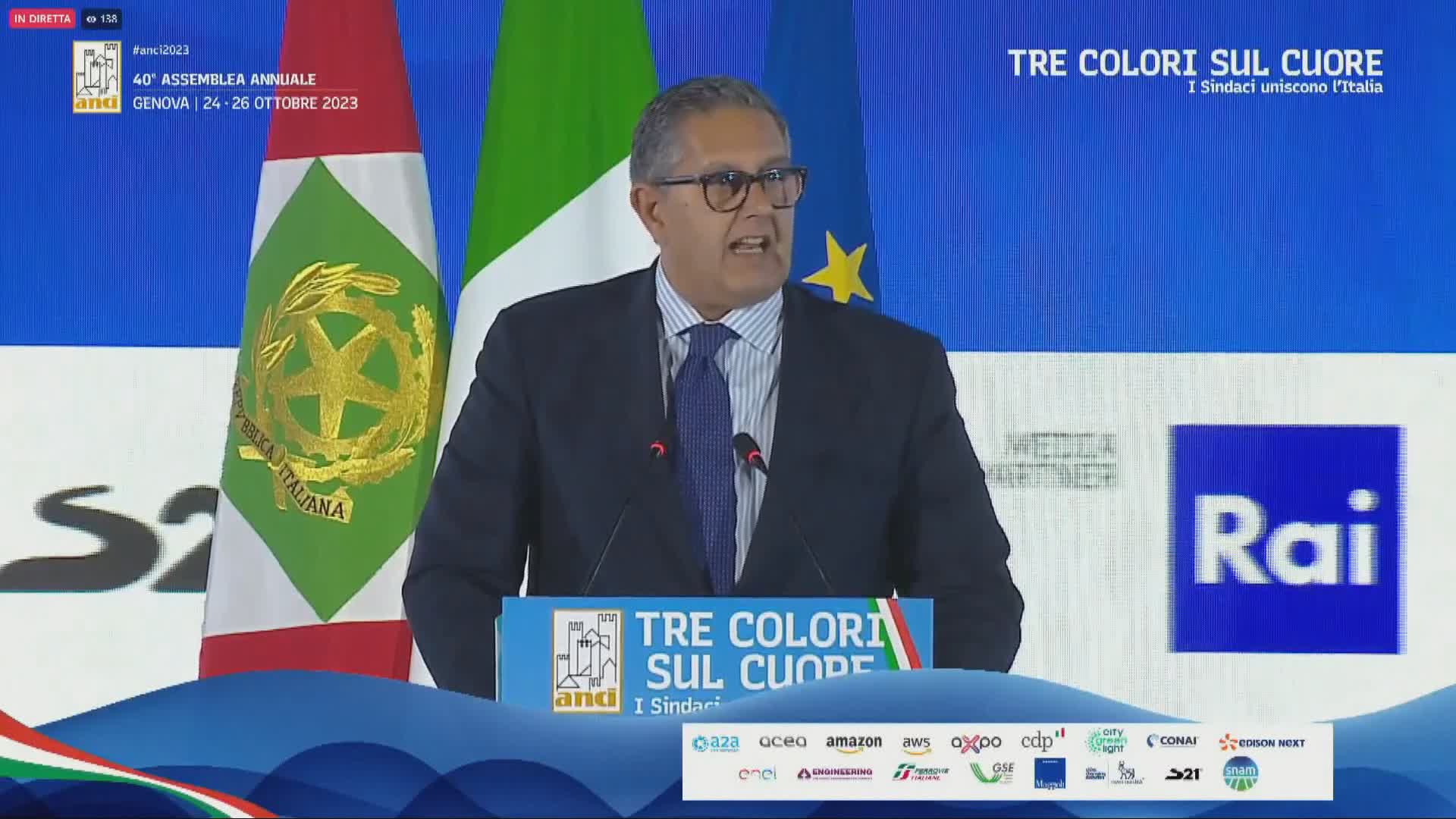 Assembla Anci, Toti: "Rappresentate le peculiarità di tutta Italia"