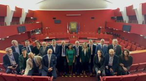 Assemblea Anci, a Palazzo Tursi riuniti i presidenti del consiglio comunale. Cassibba: “Ora lavoriamo per creare una carta comune”