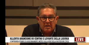 Maltempo Liguria, Toti: "Saranno 36 ore delicate. Possibile che nella giornata di lunedì l'allerta arancione diventi rossa nel levante"