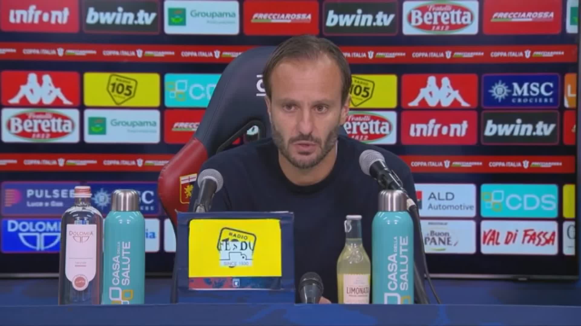 Genoa Gilardino Dopo La Reggiana Partiti Male Poi Cresciuti Retegui Salta Cagliari Per