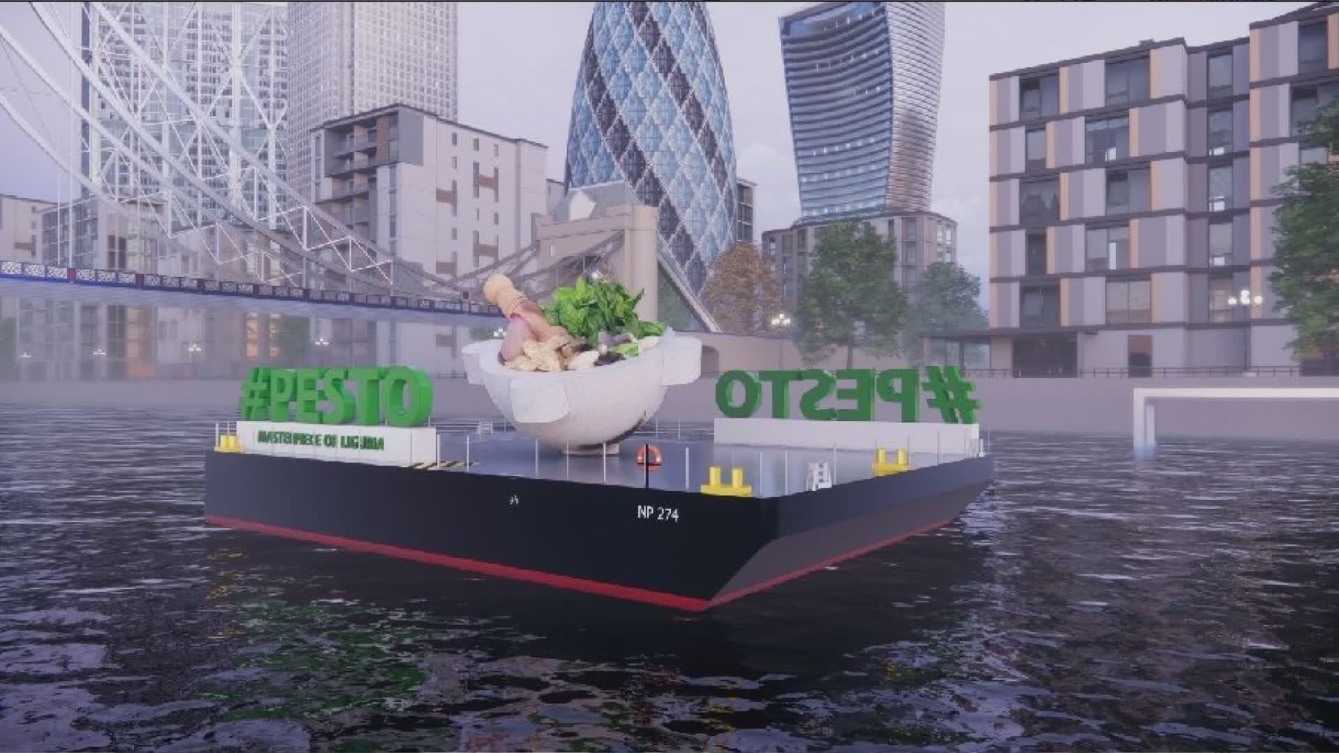 La Liguria si promuove a Londra con il suo 'capolavoro'. Toti: "In Inghilterra boom delle ricerche su internet sul pesto"