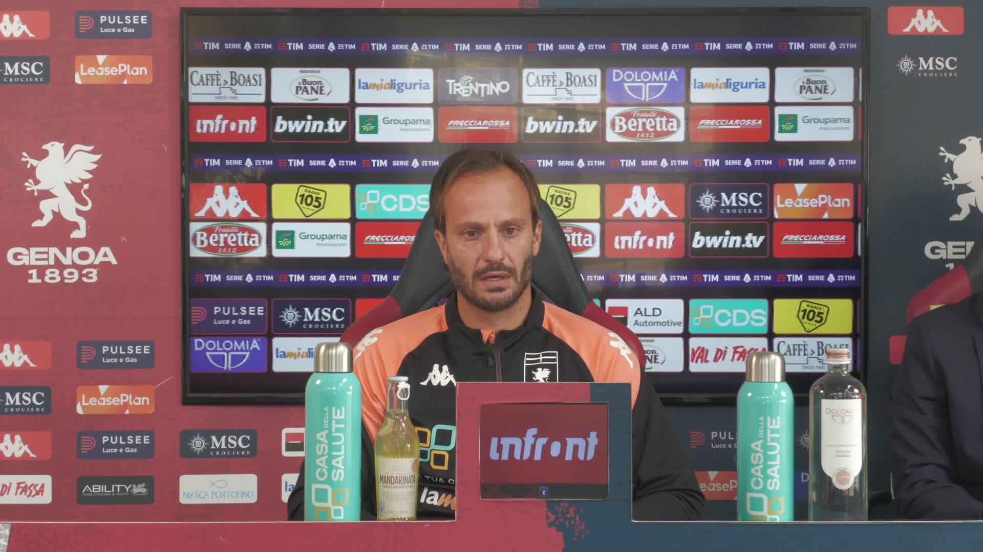 Genoa, Gilardino: "Cagliari avversario importante e carico. Ekuban può essere una risorsa per noi"