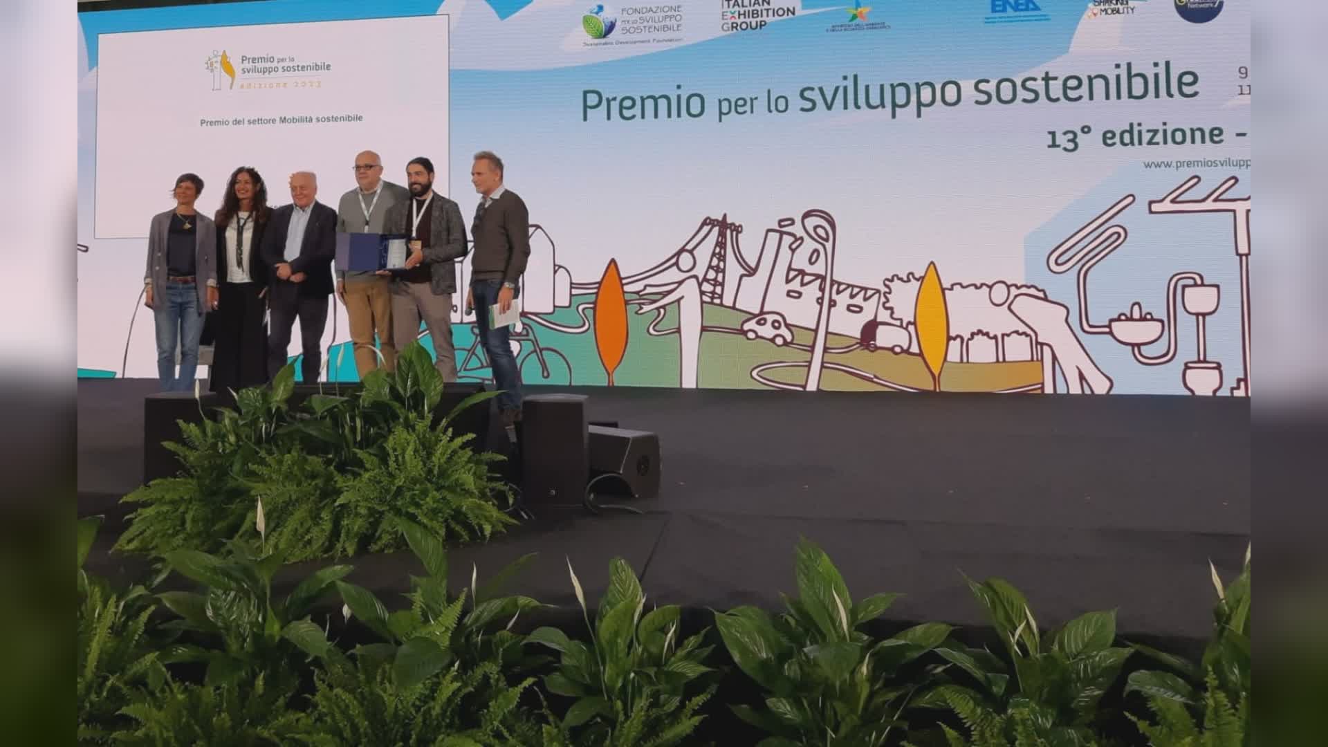 Tper premiata a Ecomondo tra le migliori realtà italiane nel settore della Mobilità Sostenibile