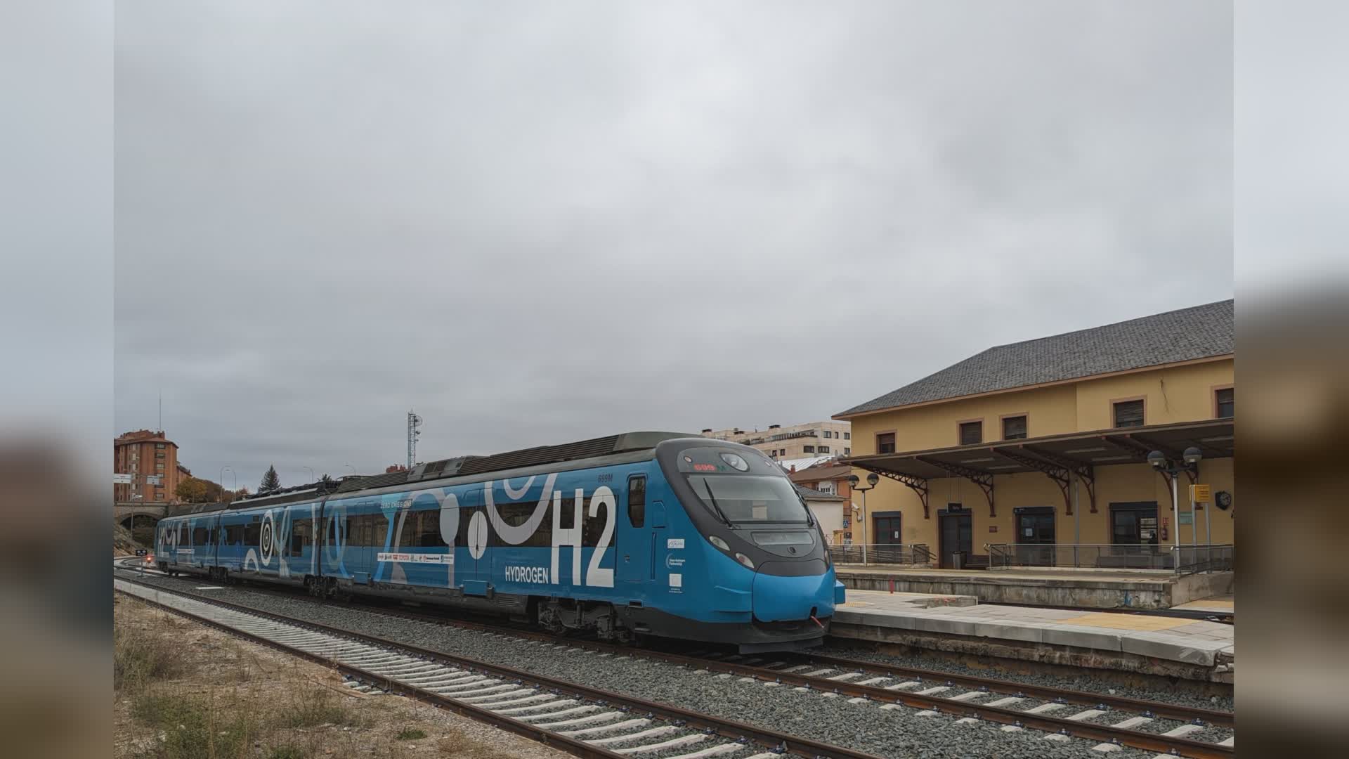 Spagna: iniziati i test del treno dimostrativo a idrogeno FCH2RAIL tra Torralba e Soria