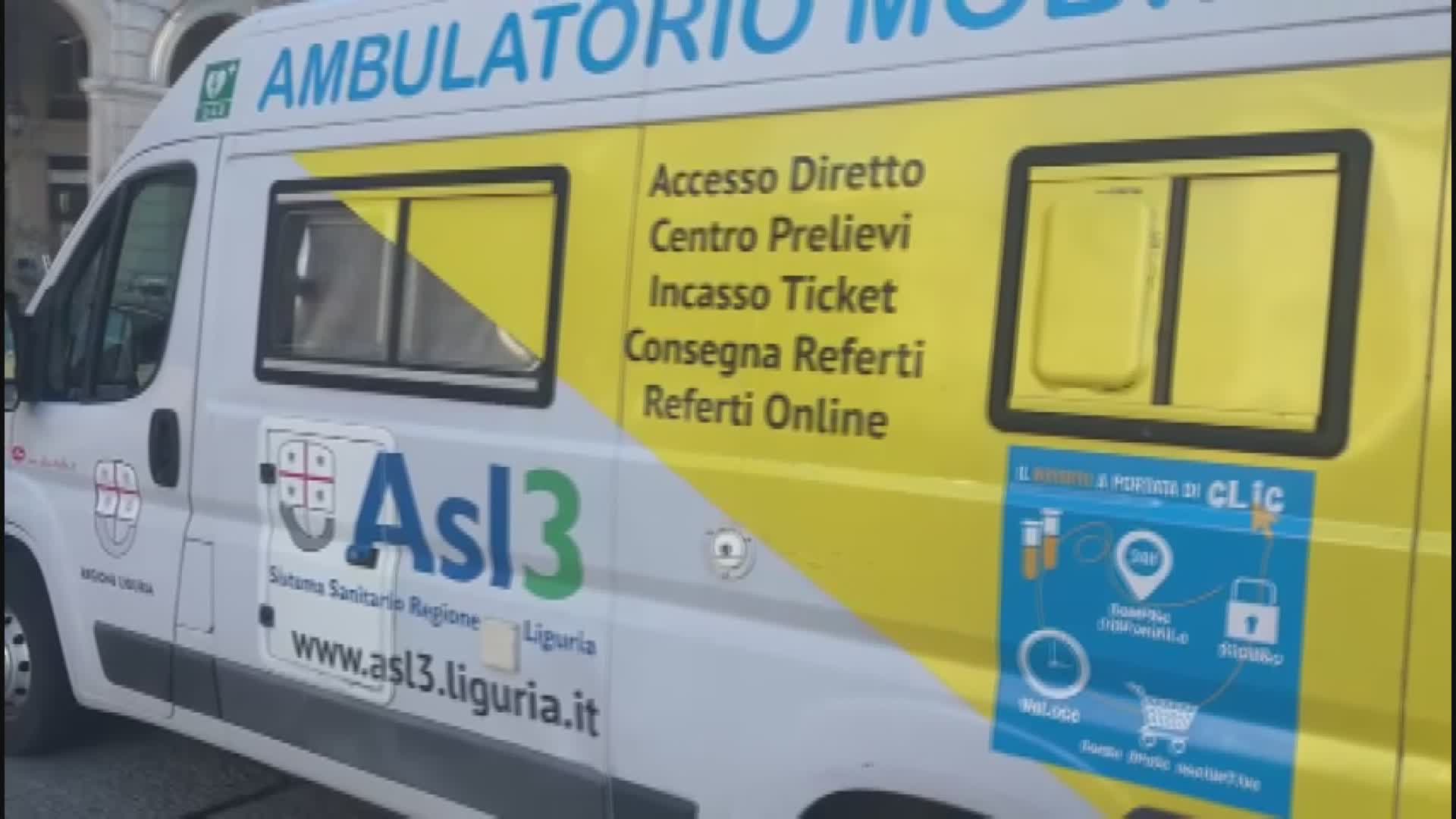Genova, in piazza De Ferrari un ambulatorio mobile per la Giornata Nazionale delle Cure Palliative