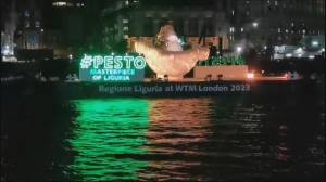 Liguria, il mortaio 'gigante' sul Tamigi è costato 40mila euro (VIDEO)