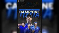 Coppa Davis, Italia campione. Toti: "Grazie Azzurri, ci avete regalato un sogno"