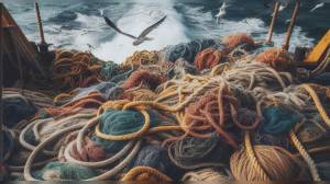 Sestri Levante: recuperate in mare 2 tonnellate di reti da pesca