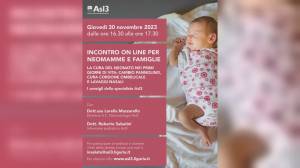 Genova, la cura del neonato nei primi giorni di vita: incontro on line con gli esperti di Asl3
