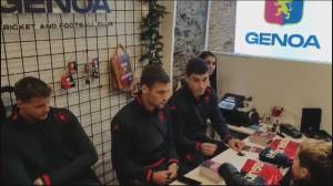 Genoa, Vogliacco all'inaugurazione del nuovo store a Chiavari: "Quanto affetto! Vogliamo ripagare l'amore dei tifosi"