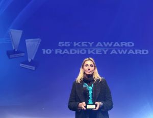Milano, Cristina Bolla della Genova Liguria Film Commission vince il 55° Key Award & 10° Radio Key Award