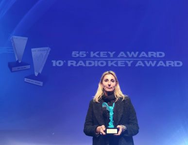 Milano, Cristina Bolla della Genova Liguria Film Commission vince il 55° Key Award & 10° Radio Key Award