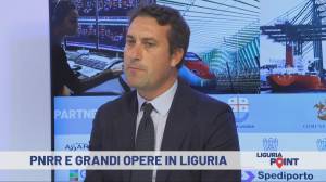 Liguria Point, Pnrr e Grandi Opere: l'intervento di Paolo Piacenza (commissario straordinario Adsp Mar Ligure Occidentale)