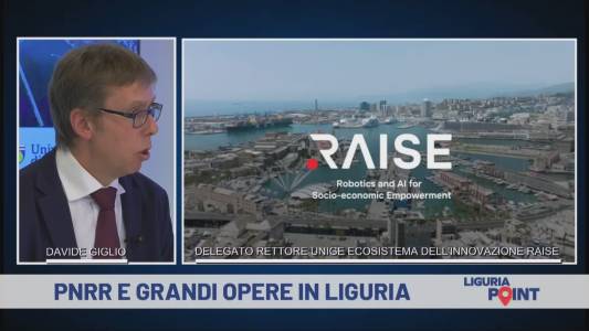 Liguria Point, Pnrr e Grandi Opere: l'intervento di Davide Giglio (Delegato Rettore Unige progetto Raise)