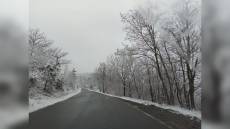 Liguria, neve sull'Appennino e temperature a -5 °C: in azione i mezzi Anas