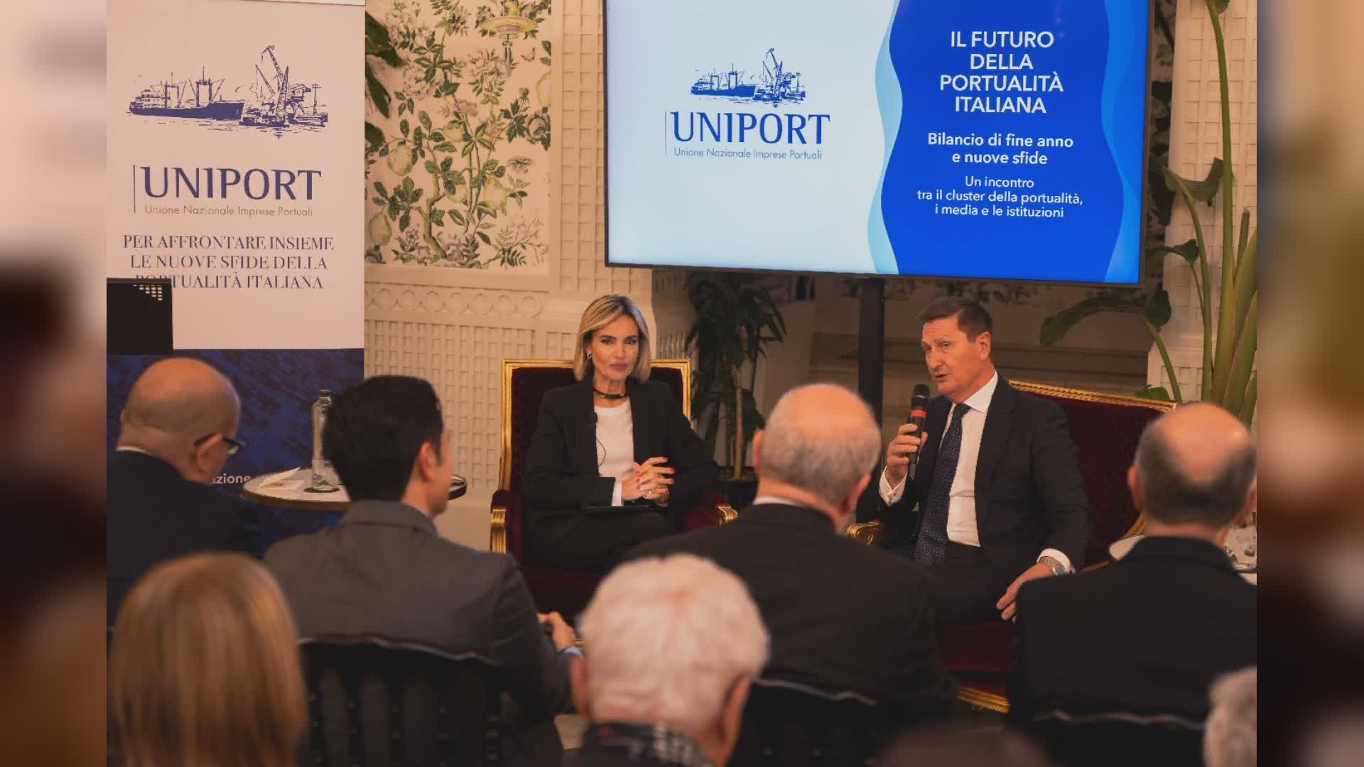 Presentata da Uniport l’agenda di lavori 2024, alle istituzioni: “Per una vera strategia di sviluppo del Paese basata sui porti”