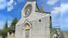 Cogorno, incendio alla Basilica dei Fieschi: ipotesi gesto doloso