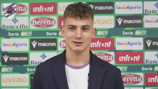 Sampdoria, Esposito: "Contento per i gol, il primo nato da cattiveria e istinto"