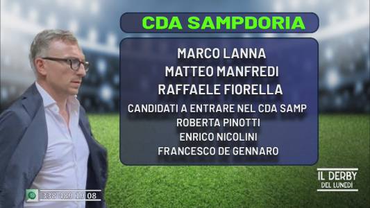 Sampdoria, Enrico Nicolini candidato al Cda: l'indiscrezione al Derby del Lunedì