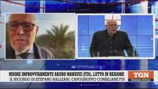 Morte Manucci, Balleari (FdI) a Telenord: "Shock profondo, perdiamo un amico e un valente politico"