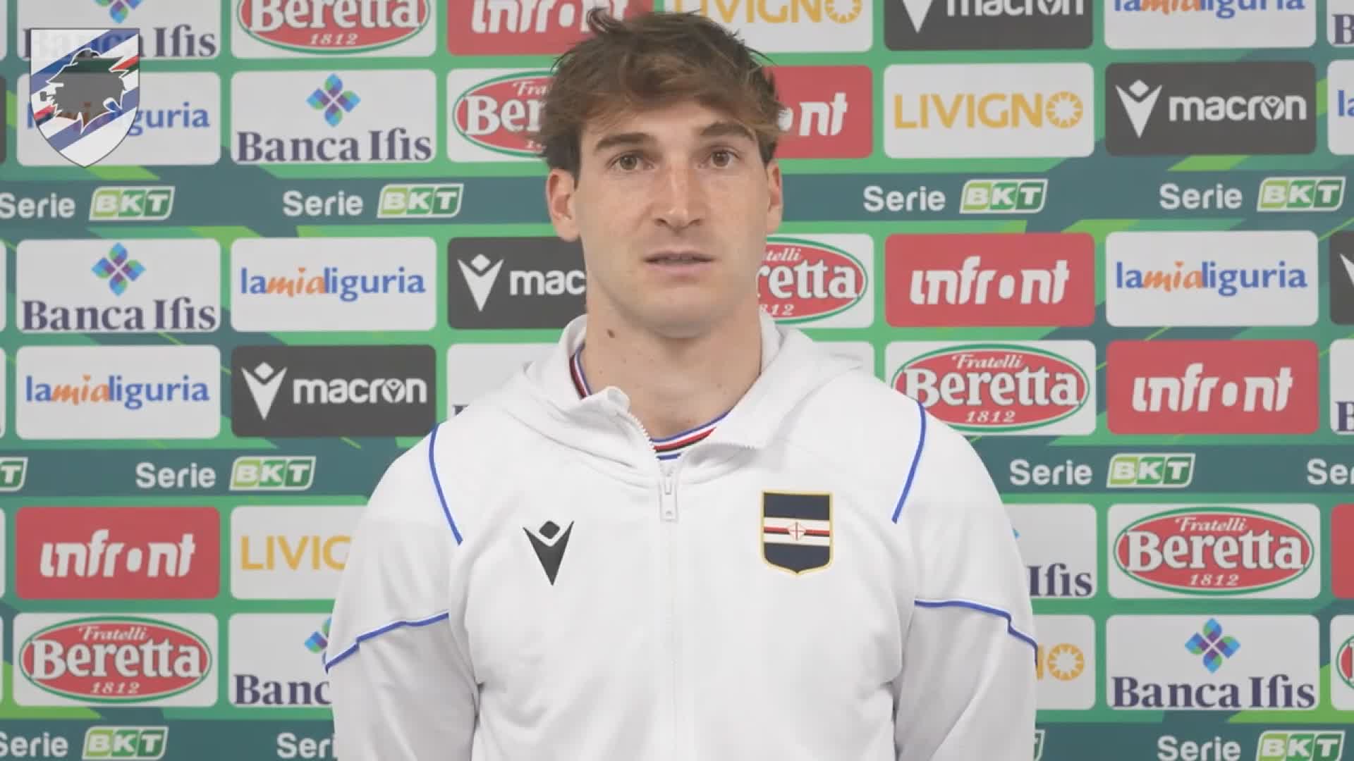 Sampdoria, Benedetti: "Nel ritorno i punti valgono doppio, lavoreremo per migliorare"