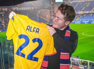 Genoa-Inter, anche il cantante Alfa allo stadio Ferraris