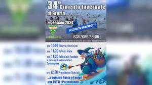 Genova, sabato 6 gennaio il cimento della Befana organizzato dalla Sportiva Sturla