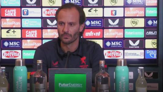 Genoa, Gilardino: "Bologna test impegnativo. Thorsby out, da Retegui mi aspetto 13 gol nel ritorno"