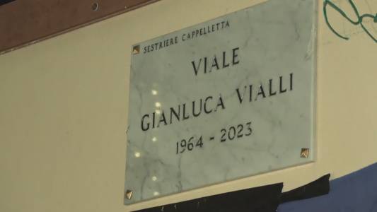 Rapallo, intitolata a Gianluca Vialli la strada tra lo stadio Macera e via della Libertà