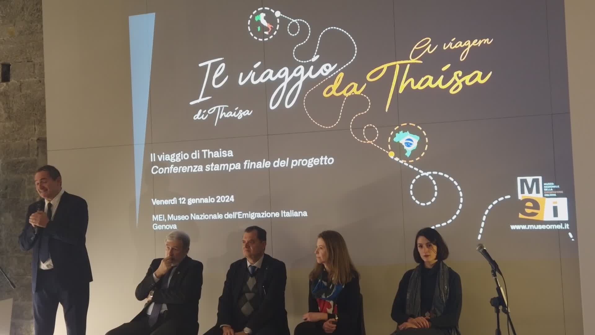 Genova, al Mei l'ultima tappa del "viaggio di Thaisa": un tour per ripercorrere le avventure del nonno brasiliano nella guerra mondiale