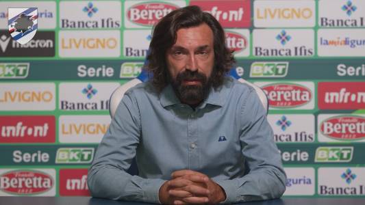 Sampdoria, Pirlo: "Massacrati dagli infortuni ma lottiamo, alzando l'asticella"