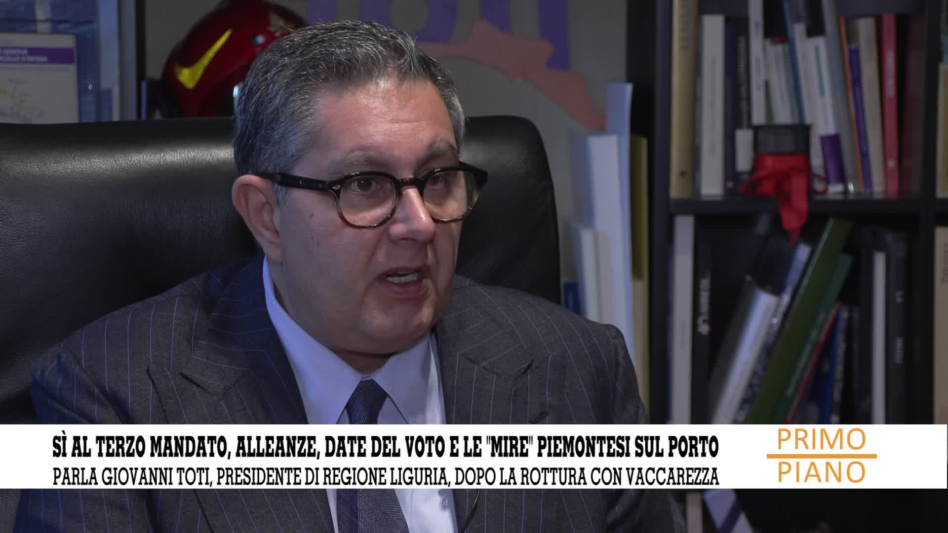 Primo piano - intervista a Giovanni Toti