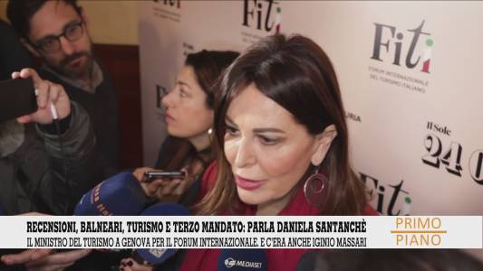 Primo Piano - Recensioni, balneari, turismo e terzo mandato: parla Daniela Santanché