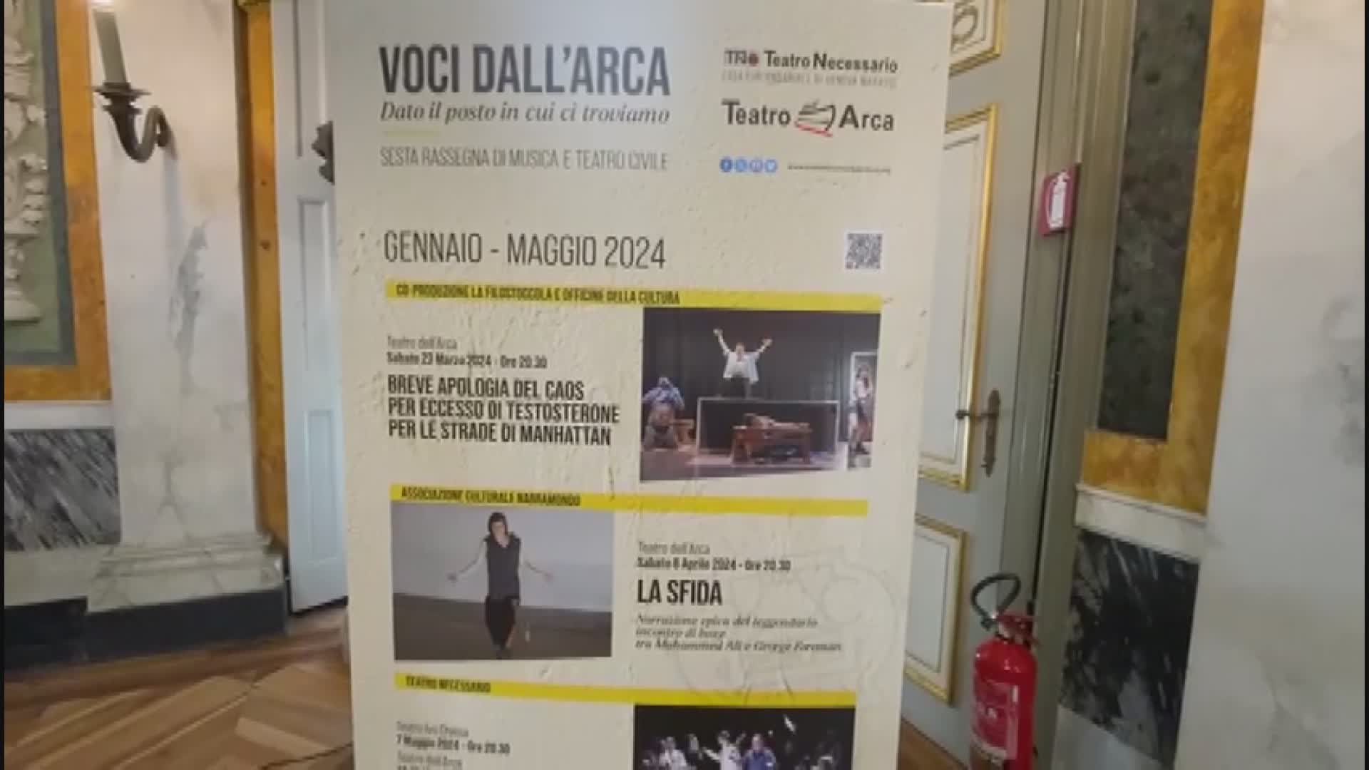 Genova, presentata "Voci dall'arca": la IV rassegna sociale del 'Teatro Necessario'