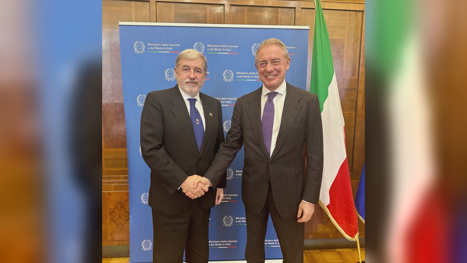 Genova, il sindaco Bucci incontra a Roma il ministro Urso: sul tavolo la questione ex Ilva