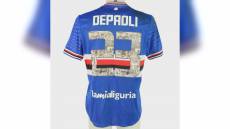 Sampdoria, all'asta le maglie benefiche con le foto di Gianluca Vialli