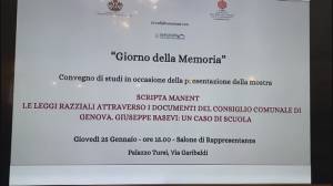 Genova, mostra a Tursi sulle leggi razziali. Bucci: "Rinnovo le scuse alla comunità ebraica per quel che allora non seppe fare la città"