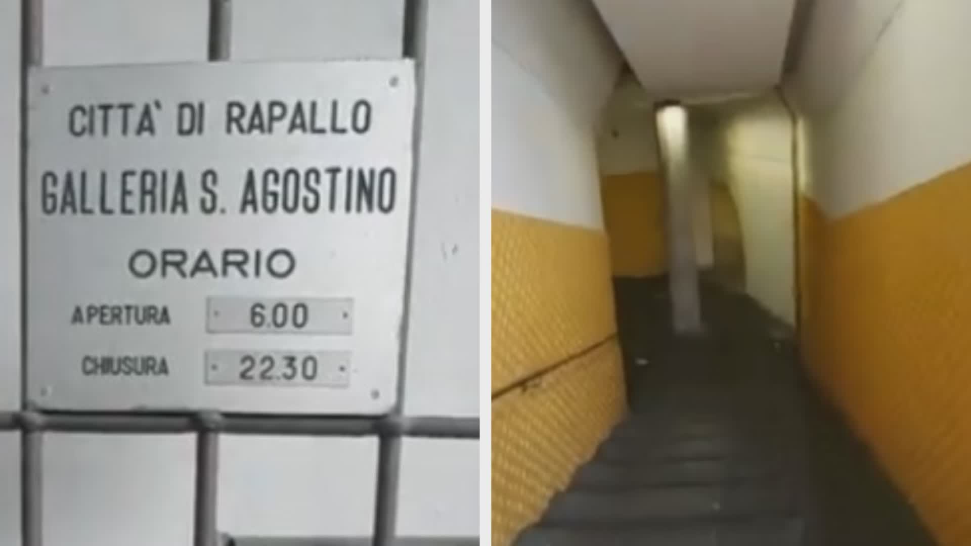 Rapallo, Galleria Sant'Agostino: iniziati i lavori di ristrutturazione, dureranno 120 giorni