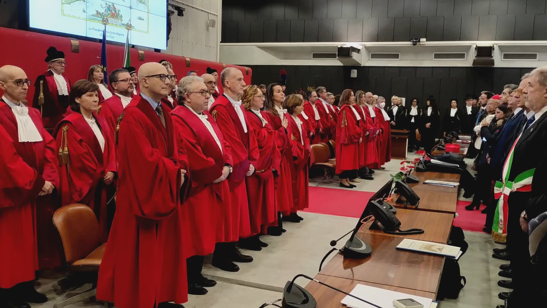 Genova, inaugurato l'anno giudiziario: nel 2023 aumentati reati dei minori e violenze contro fasce deboli