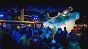 Il mortaio gigante lascia il Sestriere: migliaia di visitatori, prossima tappa Festival di Sanremo